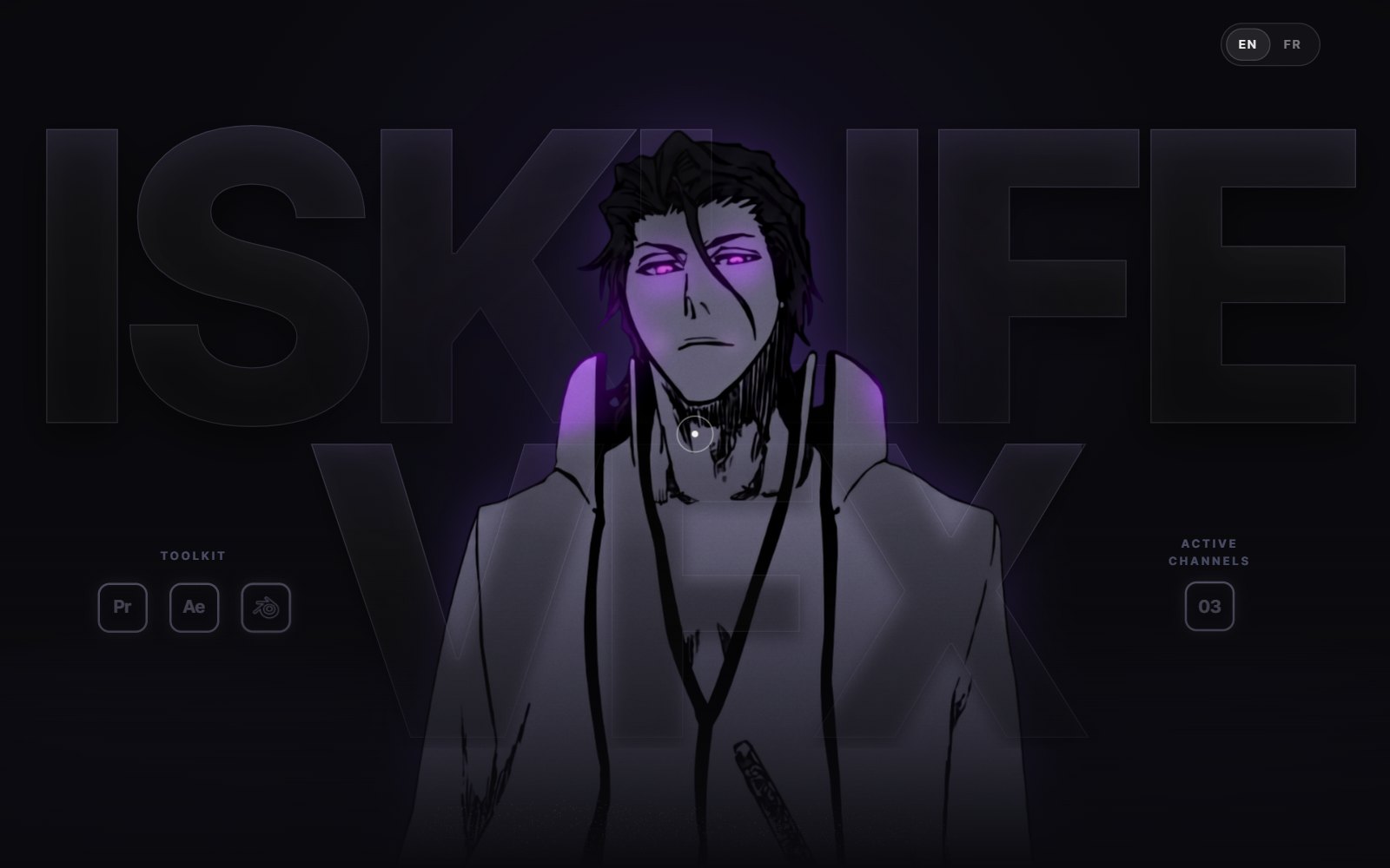 isklifeVFX website designed and built by KADR